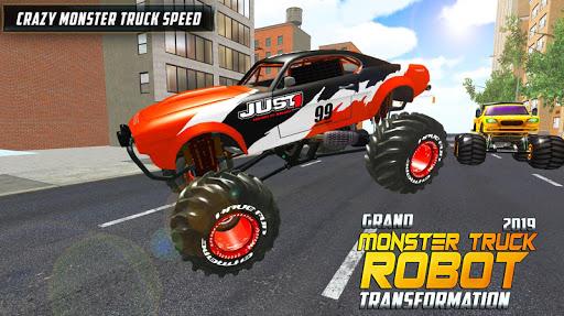 Real Robot Transform Monster Truck Fight - عکس برنامه موبایلی اندروید