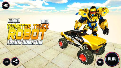 Real Robot Transform Monster Truck Fight - عکس برنامه موبایلی اندروید