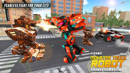 Real Robot Transform Monster Truck Fight - عکس برنامه موبایلی اندروید