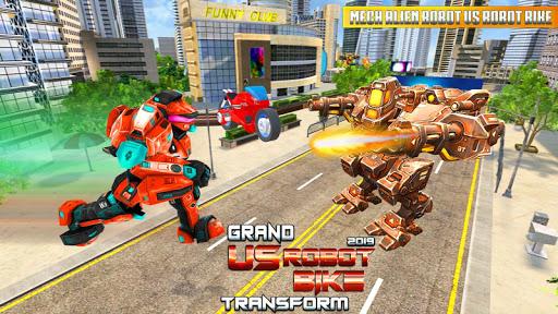 Bike Robot Shooting: War Games - عکس برنامه موبایلی اندروید
