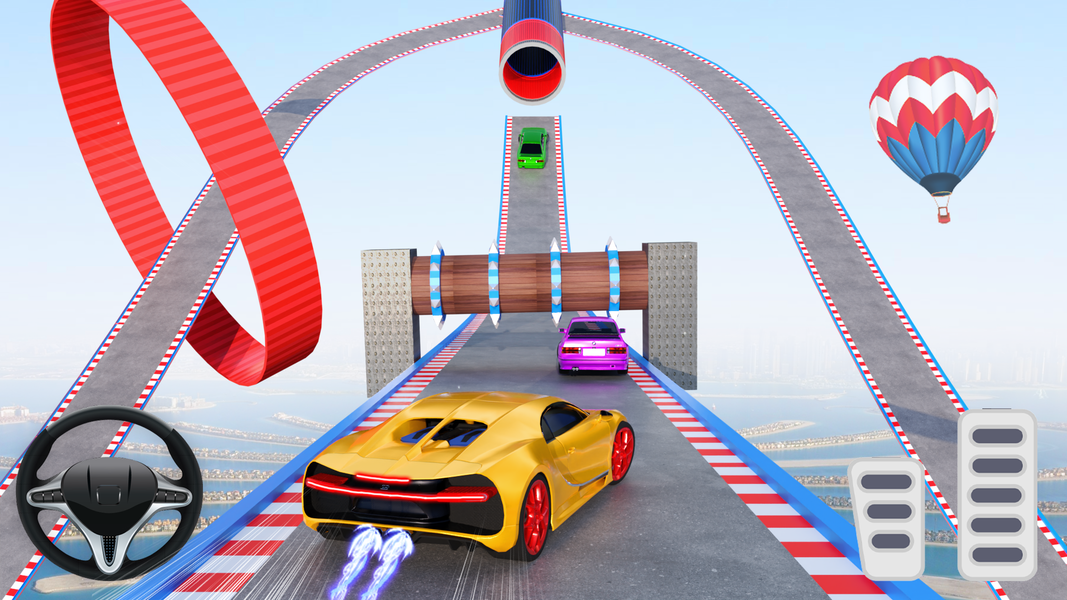 Impossible High Speed Car Race - Image screenshot of android app