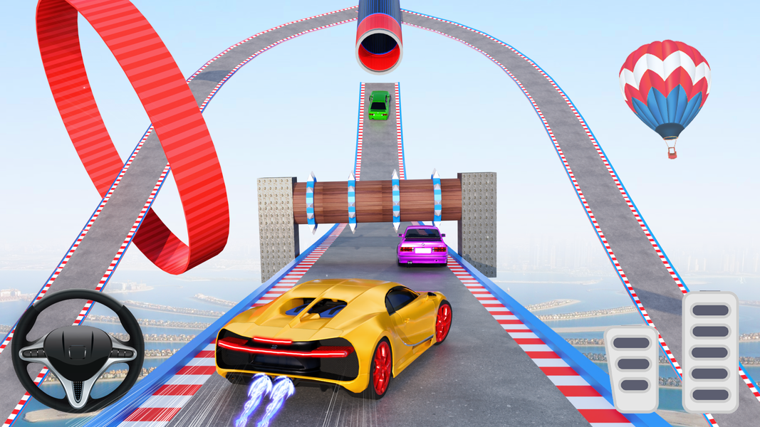 Impossible High Speed Car Race - عکس برنامه موبایلی اندروید