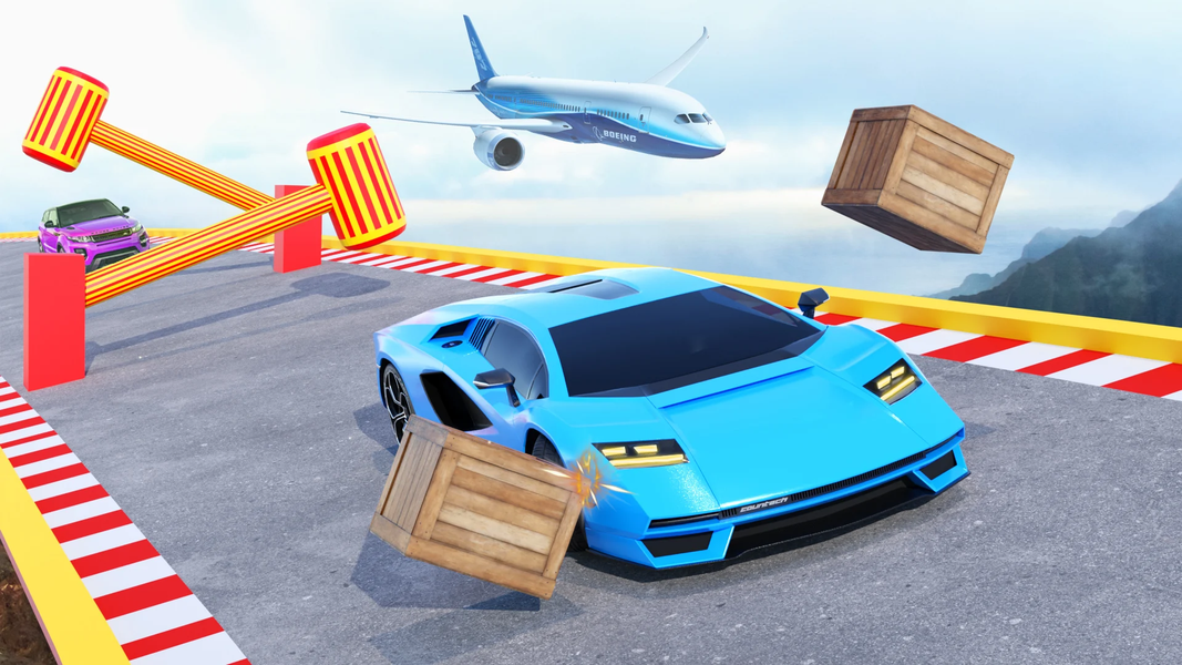 Impossible High Speed Car Race - Image screenshot of android app