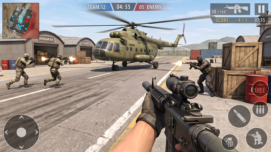 FPS Gun Shooting War Games ۳D - عکس بازی موبایلی اندروید