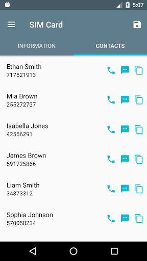 SIM Card - Image screenshot of android app