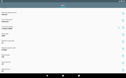 SIM Card - Image screenshot of android app