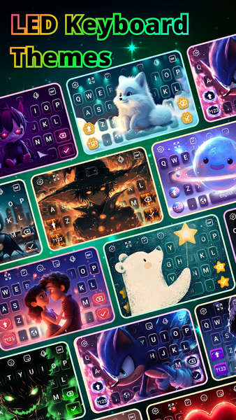 LED Keyboard – RGB Themes - Image screenshot of android app