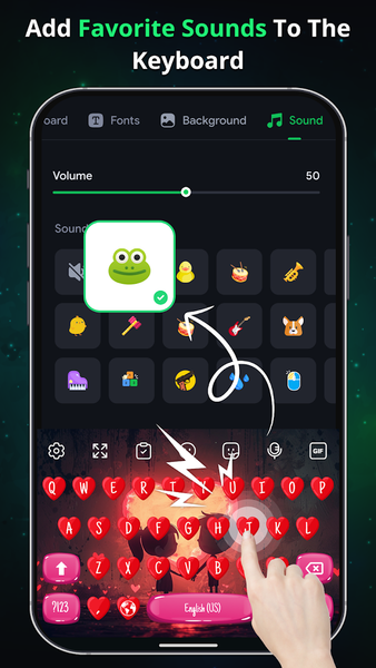 LED Keyboard – RGB Themes - Image screenshot of android app