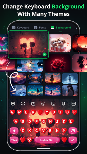 LED Keyboard – RGB Themes - Image screenshot of android app