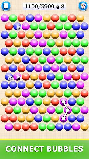Connect Bubbles® - Gameplay image of android game