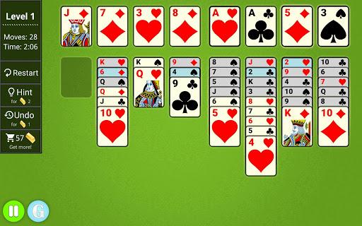 FreeCell Solitaire Epic - Gameplay image of android game