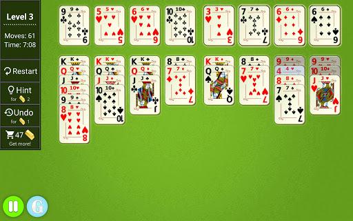 FreeCell Solitaire Epic - Gameplay image of android game