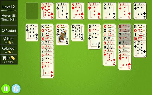 FreeCell Solitaire Epic - Gameplay image of android game