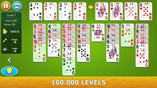 FreeCell Solitaire - Card Game - Gameplay image of android game