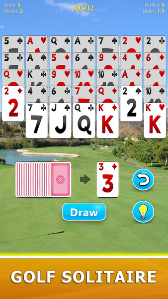 Golf Solitaire - Card Game - عکس بازی موبایلی اندروید