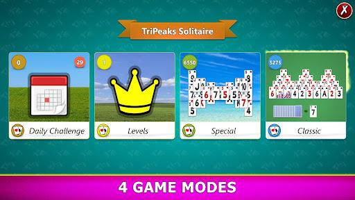 TriPeaks Solitaire Mobile - Gameplay image of android game