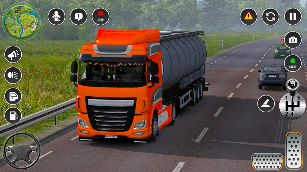 Highway Cargo Truck Driving ۳D - عکس بازی موبایلی اندروید