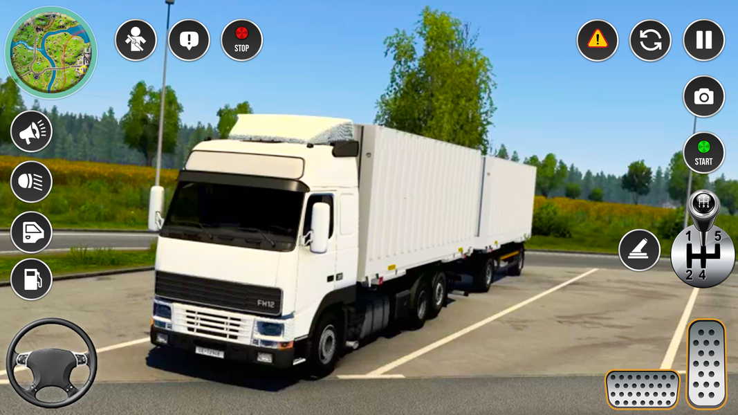 Highway Cargo Truck Driving ۳D - عکس بازی موبایلی اندروید