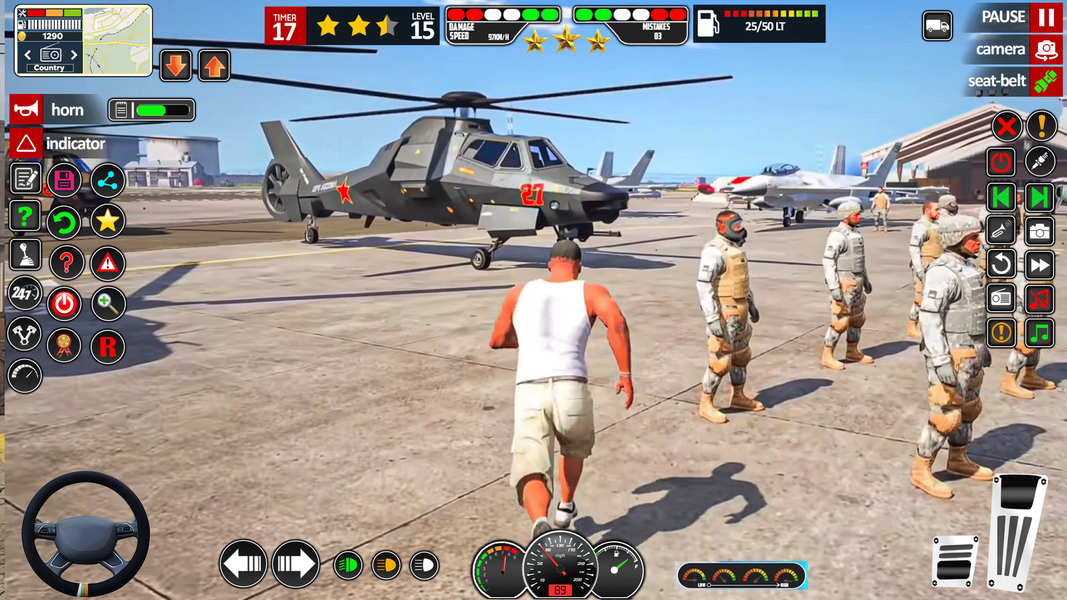 Vegas Gangster Boss Crime Game - Gameplay image of android game