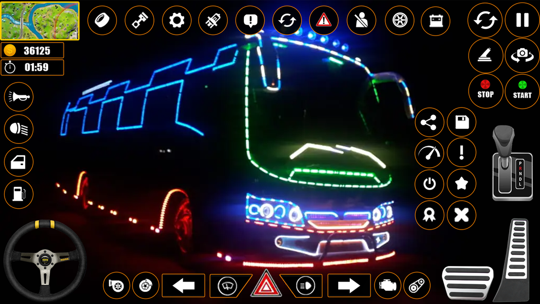 Bus Driving Simulator Bus Game - عکس بازی موبایلی اندروید