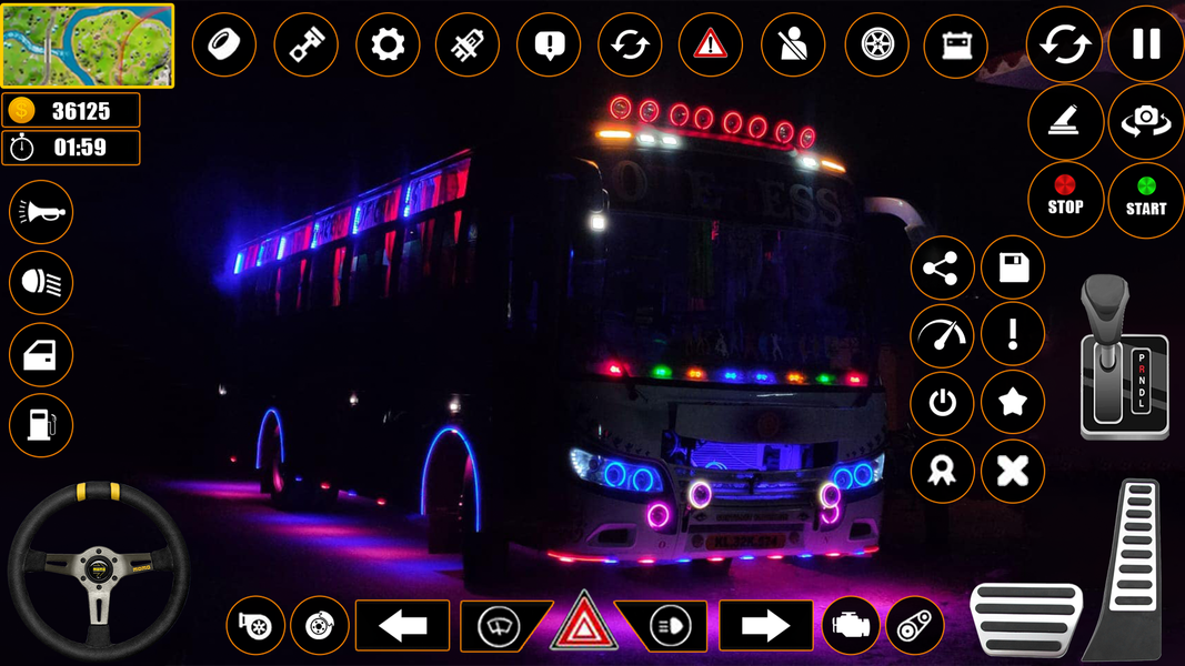 Bus Driving Simulator Bus Game - عکس بازی موبایلی اندروید