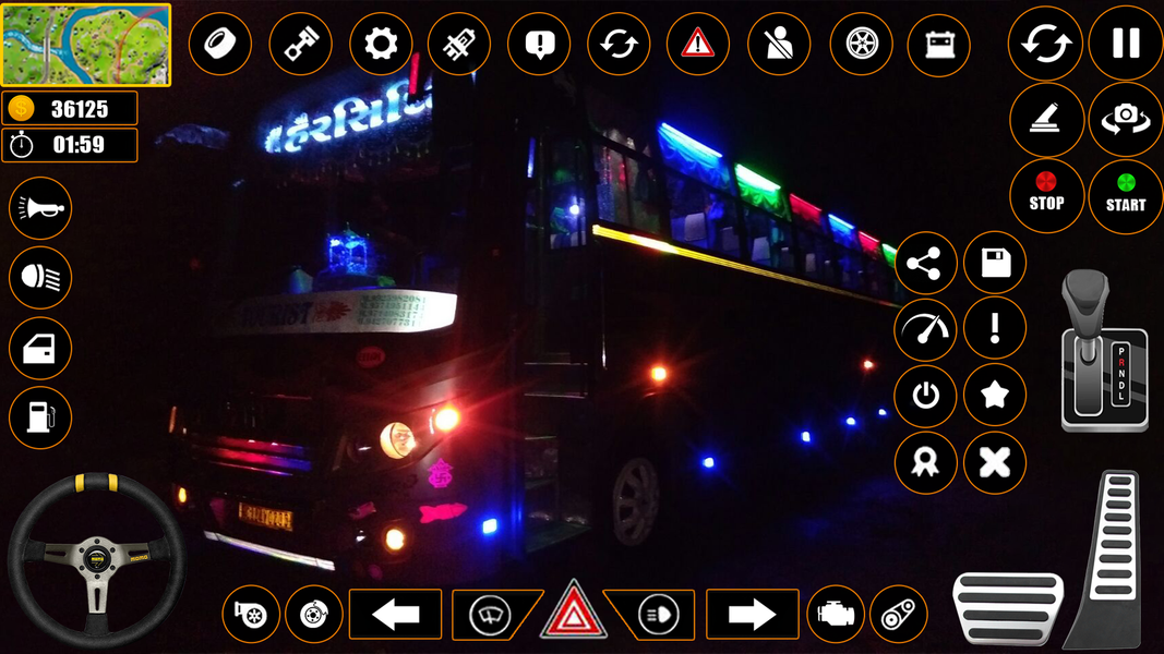 Bus Driving Simulator Bus Game - عکس بازی موبایلی اندروید