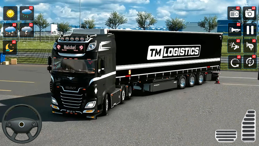 Highway Euro Truck Cargo Games - عکس بازی موبایلی اندروید