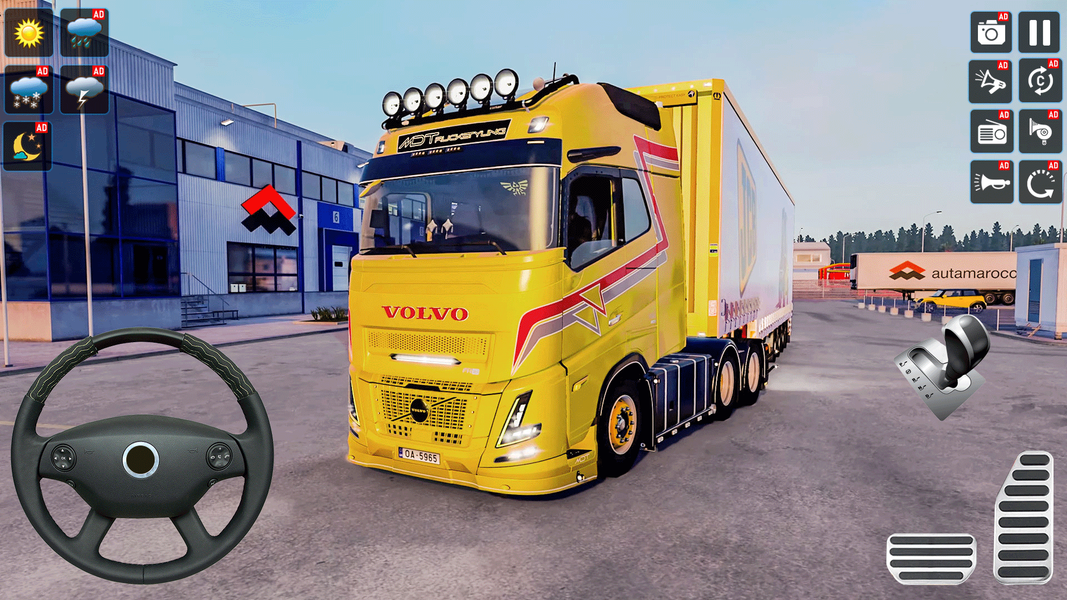 Highway Euro Truck Cargo Games - عکس بازی موبایلی اندروید