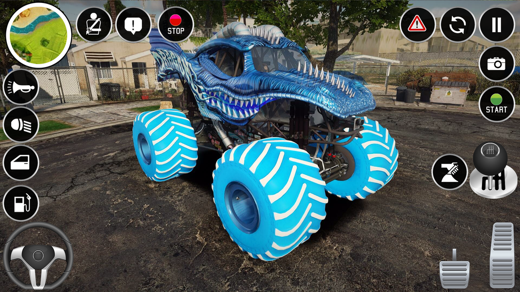 Extreme Monster Truck Game ۳D - عکس برنامه موبایلی اندروید