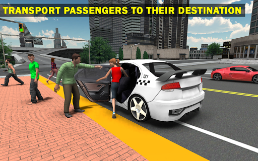 US Taxi Car Simulator: City Cab Driver 2019 - عکس برنامه موبایلی اندروید