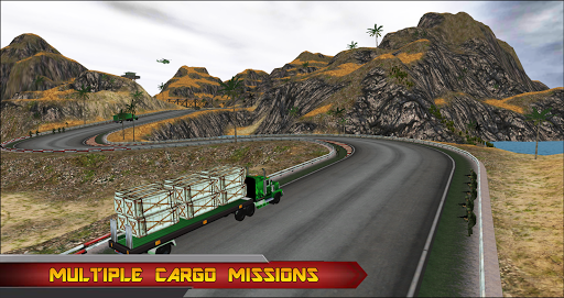 Army Transporter Truck Driver - Image screenshot of android app
