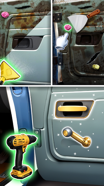 Car Wash Makeover: ASMR Games - Gameplay image of android game