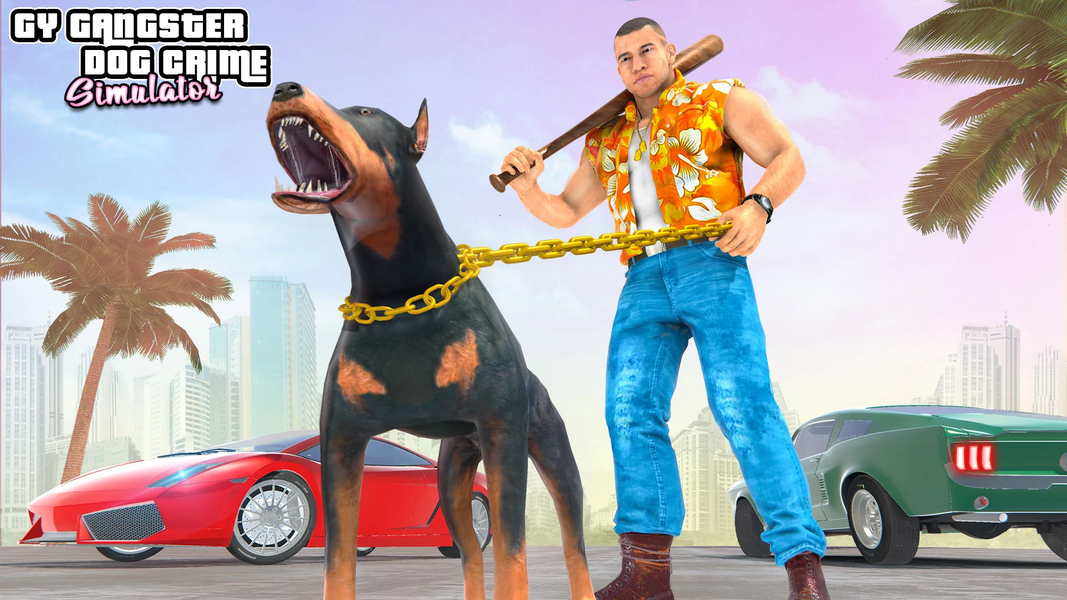Vegas Gangster Dog Mafia Chase - Gameplay image of android game