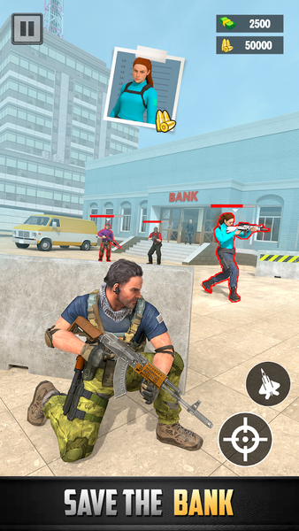 Elite Commando Shooting Game - عکس بازی موبایلی اندروید