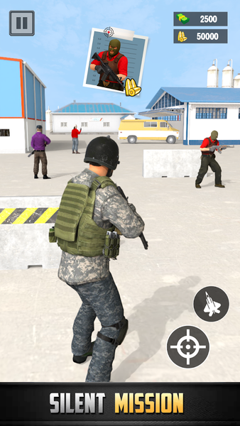 Elite Commando Shooting Game - عکس بازی موبایلی اندروید