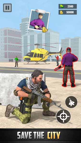 Elite Commando Shooting Game - عکس بازی موبایلی اندروید