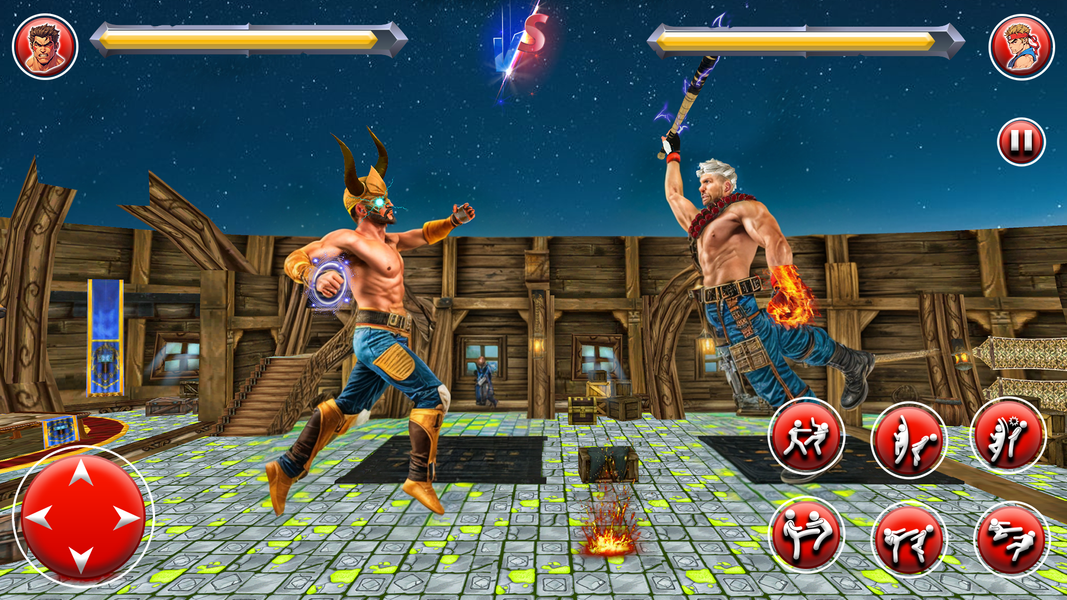 Real Wrestling Sim Game 3d - Gameplay image of android game