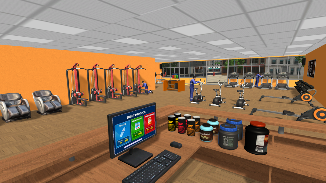 My Gym Simulator Fitness Store - عکس بازی موبایلی اندروید