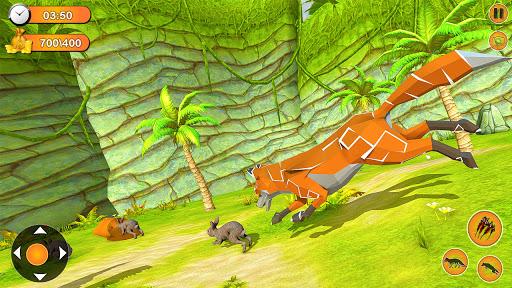 Fox simulator family animal survival games - Image screenshot of android app