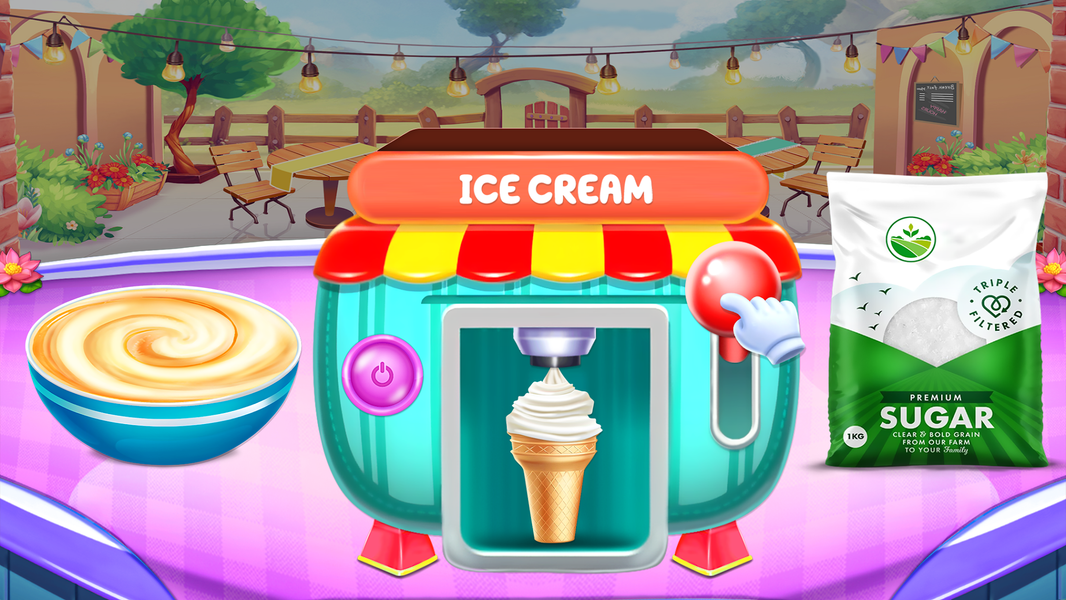 Ice Cream Cone: Icecream Games - Gameplay image of android game