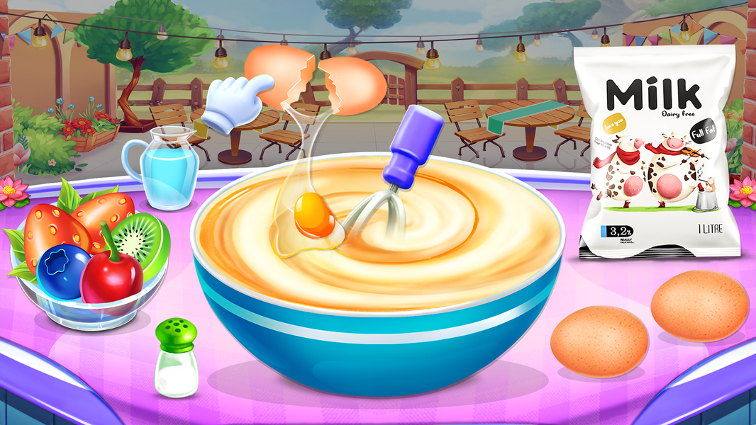 Ice Cream Cone: Icecream Games - عکس بازی موبایلی اندروید