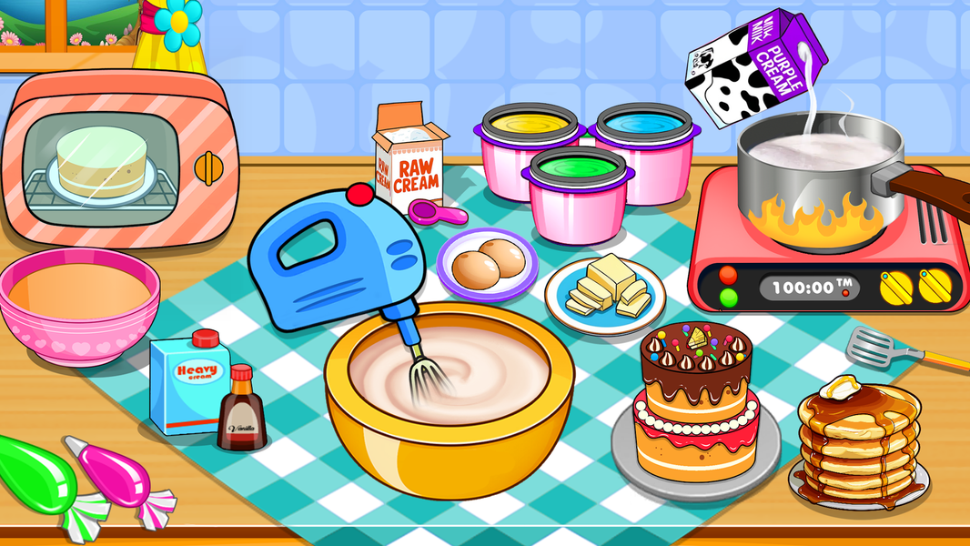 Kitchen Set Chef Cooking Games - عکس بازی موبایلی اندروید