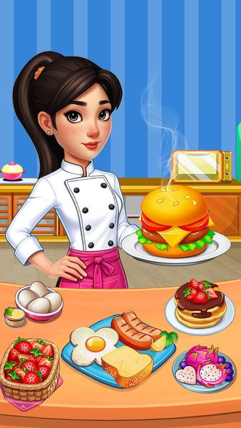 Kitchen Set Chef Cooking Games - Gameplay image of android game
