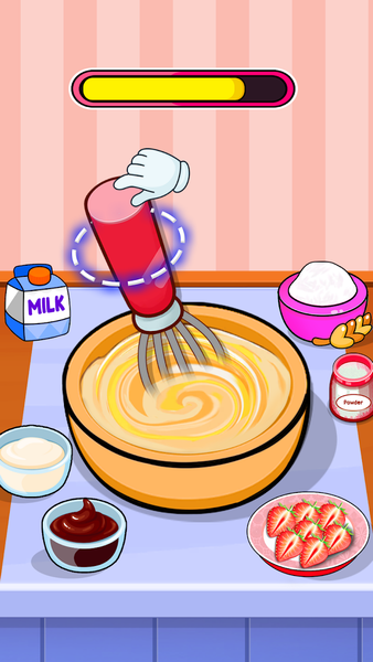 Kitchen Set Chef Cooking Games - Gameplay image of android game