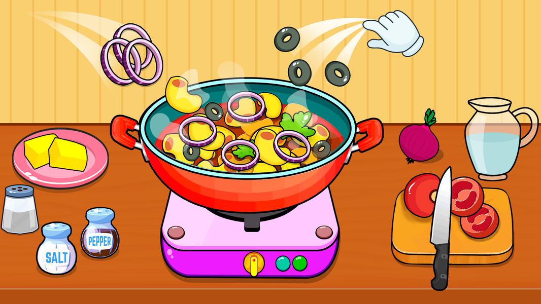 Kitchen Set Cooking Chef Fun - Gameplay image of android game