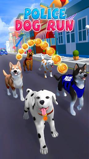 Police Dog Run: Street Chase - Gameplay image of android game