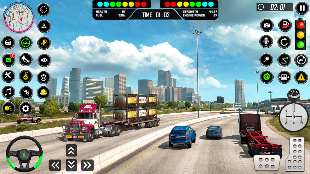 Offroad Euro Truck Games ۳D - عکس بازی موبایلی اندروید