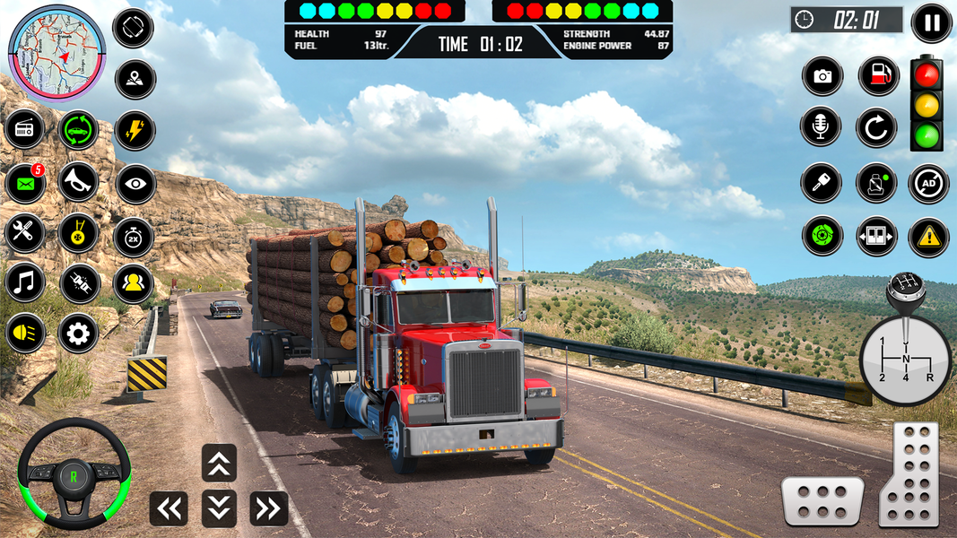 Offroad Euro Truck Games ۳D - عکس بازی موبایلی اندروید
