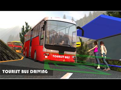 Off Road Tour Coach Bus Driver Simulator 2020 - عکس بازی موبایلی اندروید