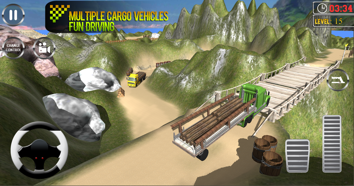 Pak Mountain Cargo Transporter - عکس بازی موبایلی اندروید